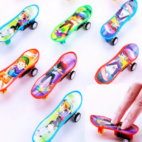 10PCS Fun Mini Finger Pull Back Scooter Kids Birthday Party Favors Baby Shower Classroom Goodie Bag Giveaways Loot Bags Toys