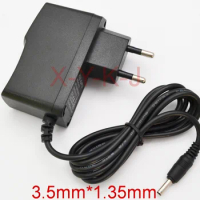 1PCS High quality 12.6V 1000mA 1A 3.5mmx 1.35mm Universal AC DC Power Supply Adapter Wall Charger EU For lithium battery