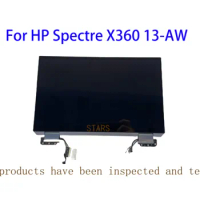 13.3 Inch LCD Replacement For HP Spectre x360 13-AW Series LCD Display Touch Screen Full Hinge Up Assembly Monitor FHD UHD OLED