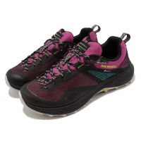 【MERRELL】戶外鞋 MQM 3 GTX 黑 桃紅 深紫 女鞋 登山鞋 防水 黃金大底 低筒(ML135660)