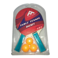 Bet Tenis Meja Murah, 1 Pasang Bet Tenis Meja + 3 Bola. Bet Tenis Meja. Tennis Meja