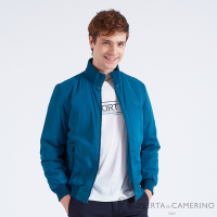 【ROBERTA諾貝達】 秋冬男款 科技裡布 柔軟舒適外套 藍綠