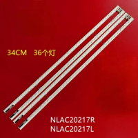 20pcs New Kit 36LED 340mm LED Backlight strip for Sony KDL-55W900A KDL-55W905A R L 61 P61.P8302G001 NLAC20217L NLAC20217R