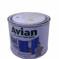 Avian cat kayu dan besi isi 1/2 kg warna lengkap cat minyak Paint