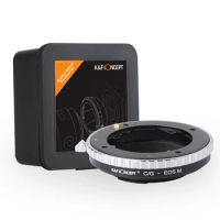 K&amp;F Concept Lens Adapter for CG mount lens to Canon EOS M camera M1 M2 M3 M5 M6 M50 M100