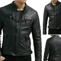 jaket kulit pria asli buatan Garut - jaket kulit super