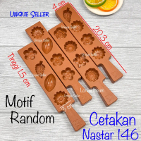 Cetakan Kue Nastar Kode 146 Plastik Motif Random TEBAL Import Malaysia Foodgrade Cetakan Kue Thok To