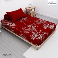 CALIFORNIA Sprei Single Fitted California Ukuran 90x200 Sprei California Single Agatha