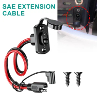 12AWG 30CM Power Automotive Extension Cable SAE Male Female Plug Wire Connector Cable Car Battery Solar Cell Connection Transfer