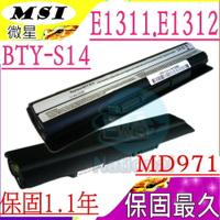 BTY-S14 電池(保固最久)- 微星 MSI MD97127 MD97164 MD97295 MD97690 E2MS110W2002 BTY-S15 BTY-M6E S9N2269200 M47