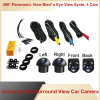 For 360° View Car Camera Rear Front Left Right Camera Calibration Cloth for Universal 360 Car Radio Stereo Player