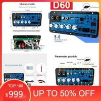 Amplifier Board Audio Bluetooth USB Radio TF DIY Subwoofer D3 D5 D10 D50 D60 D100 S30 Karaoke Power 