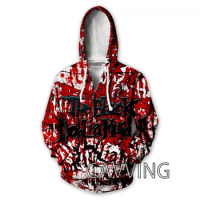 New Fashion 3D Print The Black Dahlia Murder Zipper Hoodies Zip Up Hooded Sweatshirts Harajuku Hoodie Hip Hop Sweatshirts