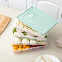開發票 餃子盒 凍餃子家用冰箱速凍水餃盒餛飩專用雞蛋保鮮收納盒多層托盤