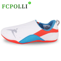 Unisex martial arts shoes for men and women, taekwondo soft sole shoes, comfortable sports shoe for big boy, new 2024