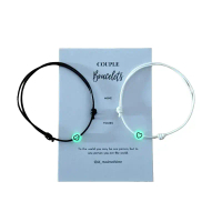 SM_GALERY TERMURAH PACKING PAKE BOX ||BISA COD GELANG COUPLE GLOW IN THE DARK | COUPLE BRACELET