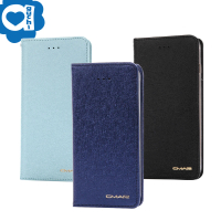 Samsung Galaxy Note 10+ 6.8吋 星空粉彩系列皮套 隱形磁力支架式皮套-藍黑