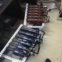 Bitcoin 矿机机架 挖矿多显卡叠加机架多顯卡架6顯卡機架8挖礦臺式機礦架外置散熱固定開放式機箱支架