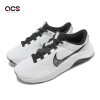 Nike 訓練鞋 Wmns Legend Essential 3 NN P 女鞋 白 黑 緩震 重訓 運動鞋 DQ4674-100
