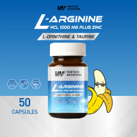 VERTECH NUTRITION​ L-ARGININE 1000 mg แอล-อาร์จินีน 1000 มก. พลัส ซิงค์ ผสม L-ORNITHINE & Taurine (5