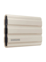 SSD External ฮาร์ดดิสพกพา (1TB, สีเบจ) รุ่น T7 Shield