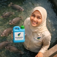 Probiotik Bakteri Starter Menghilangkan Amonia dalam Air Kolam dan Akuarium Pembesaran Pemeliharaan