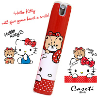 【Hello Kitty X Caseti】熊熊復古紅 香水分裝瓶 旅行香水攜帶瓶 香水瓶