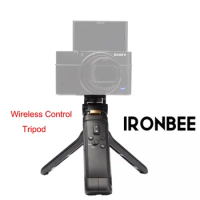 INKEE IRONBEE shooting handle Multi-function Tripod for Sony Canon Camera A7R4 A7R3 A6600 EOS M50 Wireless Control Selfie Stick