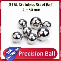316L High Precision Rust Proof Solid Ball Stainless Steel Precision Ball 2/3/4/5/6/7/8/9/10/11/12/13/14/15/16/17/18/19/25~50mm