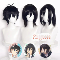 Tóc giả cosplay anime Horimiya – Miyamura Izumi, làm từ sợi tổng hợp chịu nhiệt