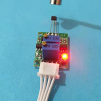 Hall sensor module magnetic pole direction identification north and south pole detection NS identification micro magnetic detect