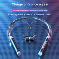 Wireless Headphones Bluetooth 5.0 Neckband Earphones Magnetic Sports Waterproof TWS Earbuds Blutooth Headset With Microphone Mic