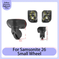 For Samsonite 26 Small Universal Wheel Replacement Suitcase Rotating Smooth Silent Shock Absorbing Wheels Travel Accessories