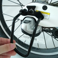 Derailleur Protector for Xiaomi Qicycle EF1 Electric Bike Foldable E-Bike Rear Guard Bar Hanger Avoiding Damage Replace Tools