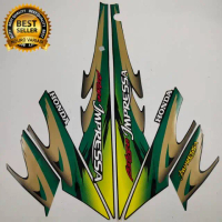 striping honda astrea grand impressa 2000 2001 hitam lis hijau list body standar berkualitas murah