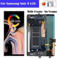 Super AMOLED For Samsung Galaxy Note 9 LCD Display Touch Screen Digitizer For Samsung Note 9 LCD SM-N960F/DS Replacement Parts