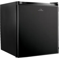 Commercial Cool CCR16B Compact Single Door Refrigerator and Freezer, 1.6 Cu. Ft. Mini Fridge, Black