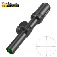 WestHunter HD-C 1.5-5X20 SFP Hunting Riflescope Mil Dot Reticle Optical Compact Scope Tactical Sights
