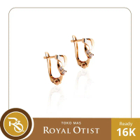 Anting Klip Emas Natasha 16 K