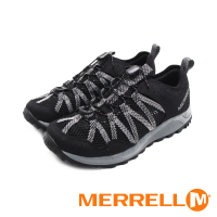 【MERRELL】女 WILDWOOD AEROSPORT 水陸兩棲運動鞋 女鞋(黑灰)