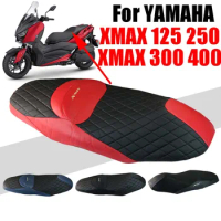 For YAMAHA XMAX300 X-MAX XMAX 300 125 250 400 Motorcycle Accessories Leather Seat Cover Insulation Seat Cushion Cover Protector