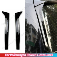 Touran Rear Window Side Wing Roof Spoiler For VW Touran L 2016 2017 2018 2019 Stickers Trim Cover Decoration Body Kits Tuning
