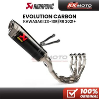 Akrapovic Evolution Line Carbon Knalpot Full System - Kawasaki ZX-10R 2021+