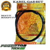 Kabel Gas Tali Gas Set Komplit Honda Beat fi pop Scoopy fi injeksi Spa