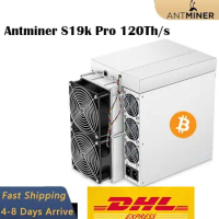 A. NEW Bitmain Antminer S19k Pro 120 th/s 2760W Bitcoin Miner