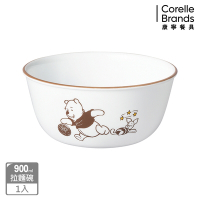 【美國康寧】CORELLE 小熊維尼 復刻系列900ml拉麵碗