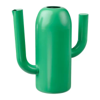 ÄRTBUSKE 花瓶/澆花壺, 亮綠色, 24 公分