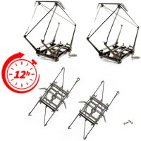 HO 1/87 Train Pantograph Accessories Antenna Electric Traction Diamond Pantograph Modified Electric 