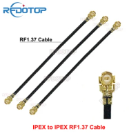 10PCS/lot WIFI Pigtail Ufl/IPX/IPEX-1 to u.FL/IPX/IPEX1 Female Connector RF1.37 Cable Pigtail Cable for Router 3G 4G Modem