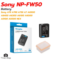 KingMa แบตเตอรี่ NP-FW50 NPFW50 สำหรับกล้อง โซนี่ Sony A7 A7II A5000 A5100 A6000 A6500 A6300 A6400 ค